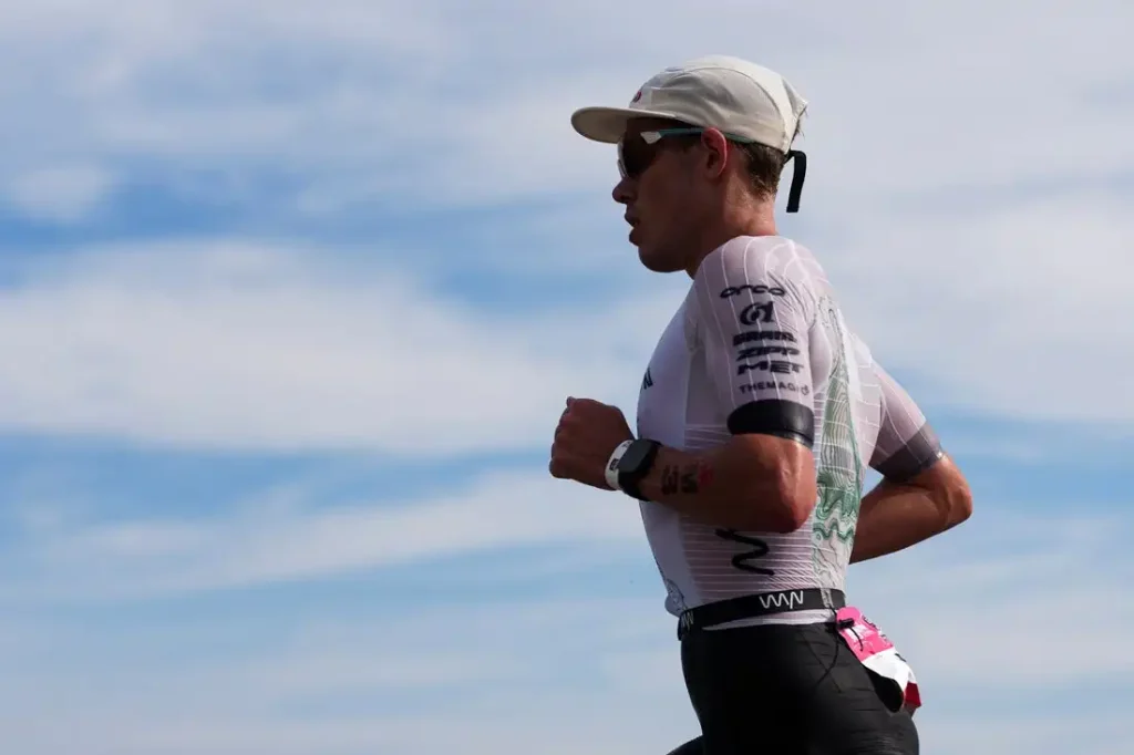 hayden wilde running ironman 70.3 geelong