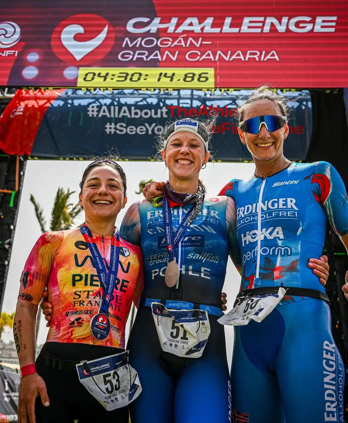 challenge mogan 2026 podio femenino